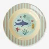 Assiette à Soupe Enfant En Mélamine BLUE OCEAN Rice, 250 Ml - Multicolore