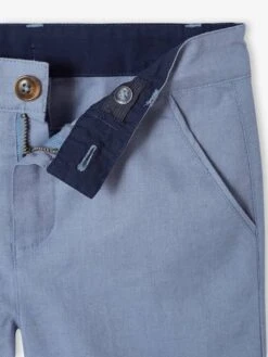 Bermuda Cérémonie Garçon En Coton/lin - Beige Clair 37 Bermuda Cérémonie Garçon En Coton/lin - Beige Clair -Vertbaudet Soldes Boutique bermuda ceremonie garcon en cotonlin 97