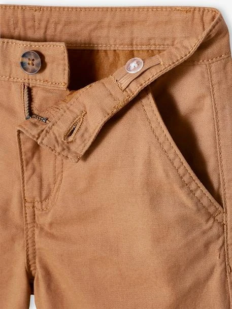 Bermuda Chino Garçon - Vert 2 Bermuda Chino Garçon - Vert – Image 2