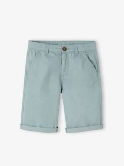 Bermuda Chino Garçon - Vert 33 Bermuda Chino Garçon - Vert -Vertbaudet Soldes Boutique bermuda chino garcon 37