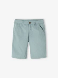 Bermuda Chino Garçon - Vert 34 Bermuda Chino Garçon - Vert -Vertbaudet Soldes Boutique bermuda chino garcon 38