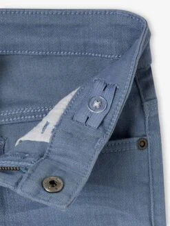 Bermuda Couleur Garçon En Toile - Bleu Grisé 30 Bermuda Couleur Garçon En Toile - Bleu Grisé -Vertbaudet Soldes Boutique bermuda couleur garcon en toile 50