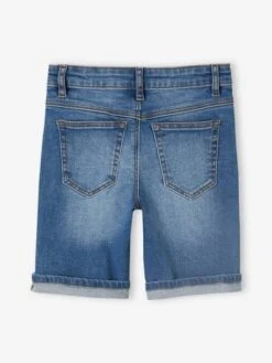 Bermuda En Jean Basics Garçon - Double Stone 13 Bermuda En Jean Basics Garçon - Double Stone -Vertbaudet Soldes Boutique bermuda en jean basics garcon 3