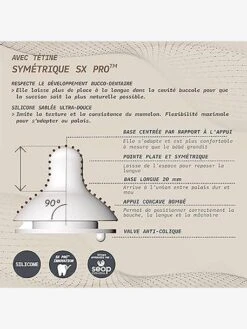 Suavinex Biberon 270 Ml Tétine SXPro M Wonderland - Beige -Vertbaudet Soldes Boutique biberon 270 ml tetine sxpro m wonderland 6