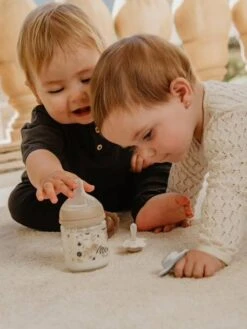 Suavinex Biberon Verre 120 Ml Tétine SXPro S Wonderland - Beige -Vertbaudet Soldes Boutique biberon verre 120 ml tetine sxpro s wonderland 2