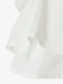 Blouse Brodée à Volants Fille - écru 11 Blouse Brodée à Volants Fille - écru -Vertbaudet Soldes Boutique blouse brodee a volants fille 4