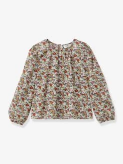 Cyrillus Blouse En Tissu Liberty Libby Fille - Rose