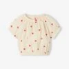 Blouse Imprimée Bébé - Vanille -Vertbaudet Soldes Boutique blouse imprimee bebe