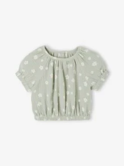 Blouse Imprimée Bébé - Vanille -Vertbaudet Soldes Boutique blouse imprimee bebe 5