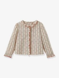 Cyrillus Blouse Imprimée Fille - Marine