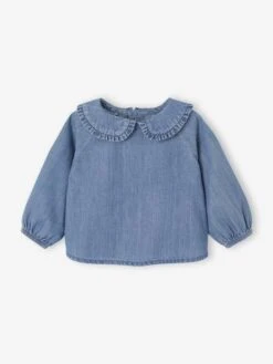 Blouse Naissance En Denim - Stone