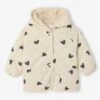 Blouson Matelassé Bébé Avec Capuche - Vanille -Vertbaudet Soldes Boutique blouson matelasse bebe avec capuche