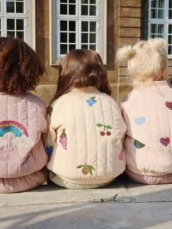 Blouson Matelassé Motifs En Sequins Juno Konges Sløjd - Lilas -Vertbaudet Soldes Boutique blouson matelasse motifs en sequins juno konges slojd 33