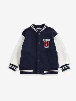 Blouson Teddy Harry Potter Hogwarts Garçon - Marine