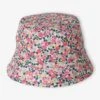 Bob Réversible Imprimé Fleuri Fille - Rose Bonbon -Vertbaudet Soldes Boutique bob reversible imprime fleuri fille