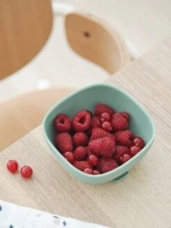 Beaba Bol En Silicone Avec Ventouse - Vert -Vertbaudet Soldes Boutique bol en silicone avec ventouse 6