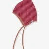 Bonnet Pointu Pour Enfants POIJU Finkid, En Jersey Rayé - Framboise -Vertbaudet Soldes Boutique bonnet pointu pour enfants poiju finkid en jersey raye 3