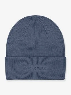 Mini A Ture Bonnet Pour Enfants MATBOJE En Coton Biologique - Bleu Foncé