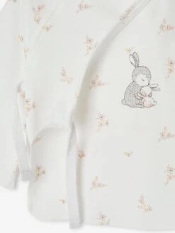 Brassière Bébé Naissance En Coton Bio - écru -Vertbaudet Soldes Boutique brassiere bebe naissance en coton bio 4