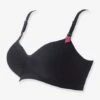 Cache Coeur Brassière D'allaitement Essentiel - Noir -Vertbaudet Soldes Boutique brassiere dallaitement essentiel
