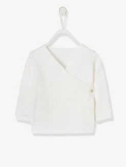 Brassière Naissance Mixte En Tricot - Ecru -Vertbaudet Soldes Boutique brassiere naissance mixte en tricot 3