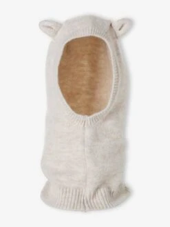 Cagoule Fille à Oreilles De Chat - écru -Vertbaudet Soldes Boutique cagoule fille a oreilles de chat 2