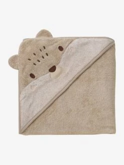 Cape De Bain Parent/bébé - Cappuccino -Vertbaudet Soldes Boutique cape de bain parentbebe 1