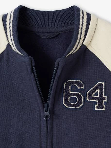 Cardigan Style Teddy Bébé Zippé En Molleton - Vert 3 Cardigan Style Teddy Bébé Zippé En Molleton - Vert – Image 3