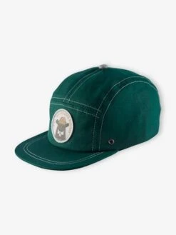 Casquette Cabane Garçon - Vert Forêt