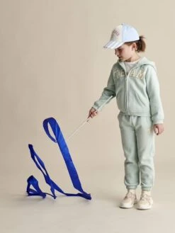 Casquette Fille "Cool Girls Club" - Rayé Bleu -Vertbaudet Soldes Boutique casquette fille cool girls club 4