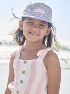 Casquette Fleurie Fille - Pivoine 10 Casquette Fleurie Fille - Pivoine -Vertbaudet Soldes Boutique casquette fleurie fille 10