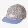 Casquette Fleurie Fille - Bleu -Vertbaudet Soldes Boutique casquette fleurie fille