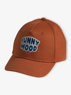 Casquette "Funny Mood" Garçon - Abricot