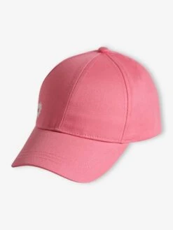 Casquette Unie Fille - Fraise
