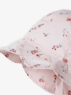 Chapeau Imprimé Bébé Fille - Rose Pâle 9 Chapeau Imprimé Bébé Fille - Rose Pâle -Vertbaudet Soldes Boutique chapeau imprime bebe fille 4