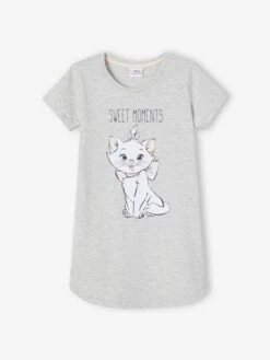 Chemise De Nuit Fille Disney Marie Les Aristochats - Gris Clair Chine