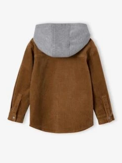 Chemise En Velours Garçon Capuche Molleton - Bordeaux -Vertbaudet Soldes Boutique chemise en velours garcon capuche molleton 14