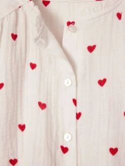 Chemise File Gaze De Coton Personnalisable - Rose Pâle -Vertbaudet Soldes Boutique chemise file gaze de coton personnalisable 63