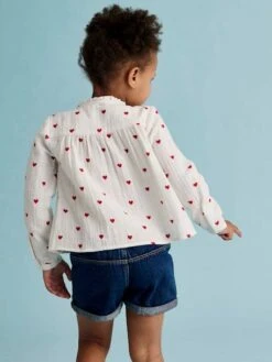 Chemise File Gaze De Coton Personnalisable - Rose Pâle -Vertbaudet Soldes Boutique chemise file gaze de coton personnalisable 67