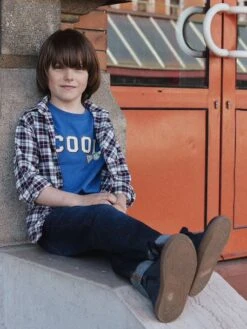 Chemise Flanelle à Carreaux Garçon - Carreaux Bleu 14 Chemise Flanelle à Carreaux Garçon - Carreaux Bleu -Vertbaudet Soldes Boutique chemise flanelle a carreaux garcon 6