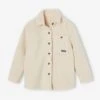 Chemise Garçon En Sherpa - écru -Vertbaudet Soldes Boutique chemise garcon en sherpa