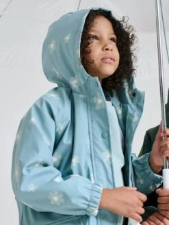 Ciré à Capuche Motifs Magiques Fille - Abricot Poudré -Vertbaudet Soldes Boutique cire a capuche motifs magiques fille 13