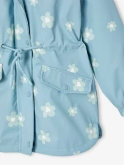 Ciré à Capuche Motifs Magiques Fille - Abricot Poudré -Vertbaudet Soldes Boutique cire a capuche motifs magiques fille 17