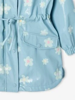 Ciré à Capuche Motifs Magiques Fille - Abricot Poudré -Vertbaudet Soldes Boutique cire a capuche motifs magiques fille 18