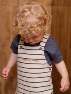 Coffret 3 Pièces Tee-shirt + Salopette Personnalisable + Doudou Bébé - Vert Sauge -Vertbaudet Soldes Boutique coffret 3 pieces tee shirt salopette personnalisable doudou bebe 30