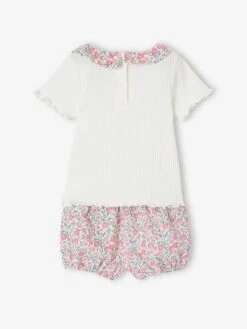Coffret Cadeau Ensemble Bébé T-shirt + Bloomer + Bandeau + Doudou - écru 19 Coffret Cadeau Ensemble Bébé T-shirt + Bloomer + Bandeau + Doudou - écru -Vertbaudet Soldes Boutique coffret cadeau ensemble bebe t shirt bloomer bandeau doudou 6