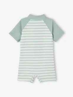 Combinaison Bébé Garçon - Vert Sauge -Vertbaudet Soldes Boutique combinaison bebe garcon 3