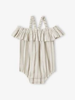 Vertbaudet Soldes Boutique 17 Vertbaudet Soldes Boutique -Vertbaudet Soldes Boutique combinaison courte bebe rayee 1