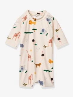 Liewood Combinaison De Bain Bébé Thor - Rose Pâle