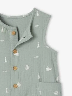 Combinaison En Gaze De Coton Naissance - Beige Clair Imprime 25 Combinaison En Gaze De Coton Naissance - Beige Clair Imprime -Vertbaudet Soldes Boutique combinaison en gaze de coton naissance 11